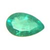Pear, Very Slight Inclusions Emerald.Given weight is approx.
